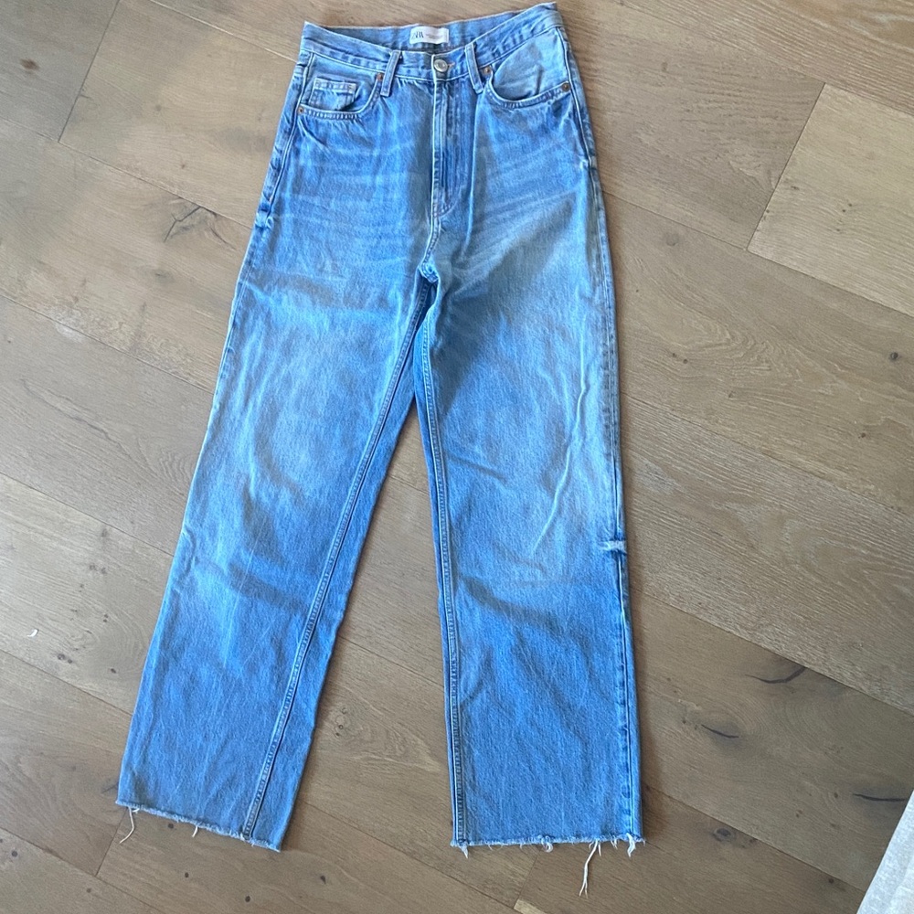 Zara straight leg denim